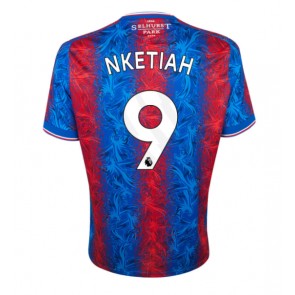 Crystal Palace Eddie Nketiah #9 Replika Hjemmebanetrøje 2024-25 Kortærmet